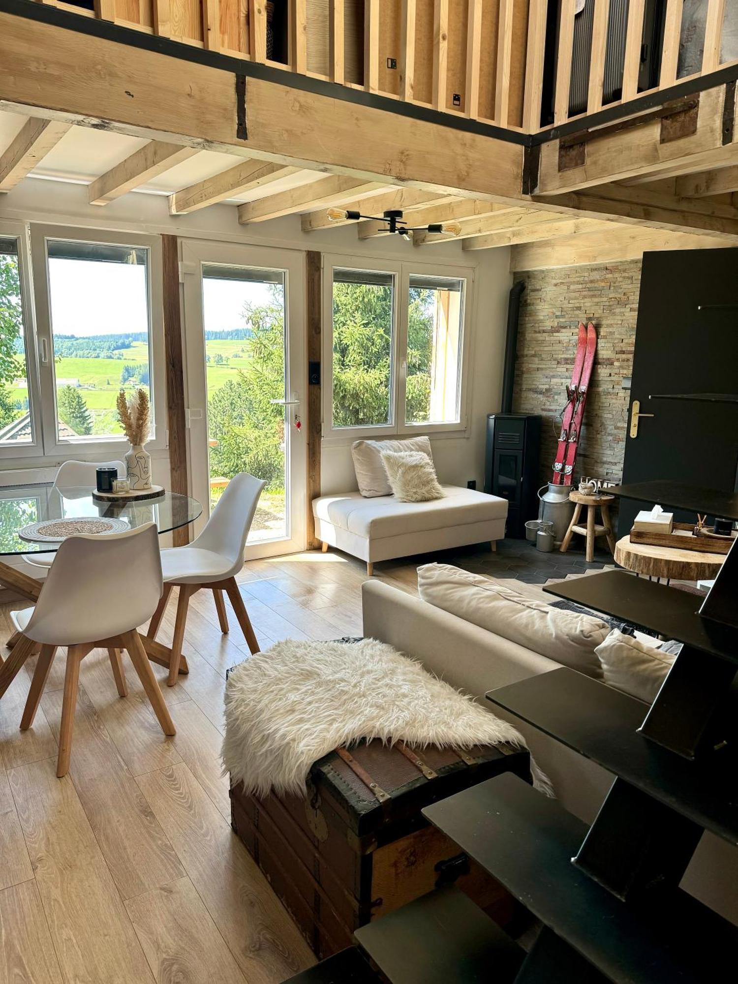 Chalet Pagotin - Le Renversant Métabief エクステリア 写真